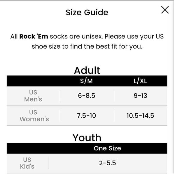 Nickelodeon SpongeBob Rock Em Socks Youth SZ 2-5.5 - Picture 5 of 5